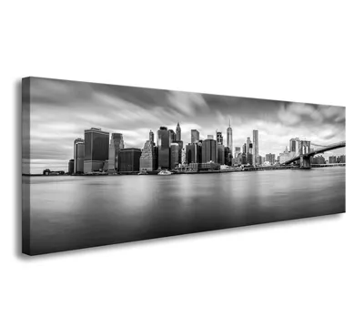 Obrázek produktu pro Obraz 120 x 40 cm na plátně New York 5734 - Obrazy/nástěnný obraz/umělecký tisk jsou již zarámované