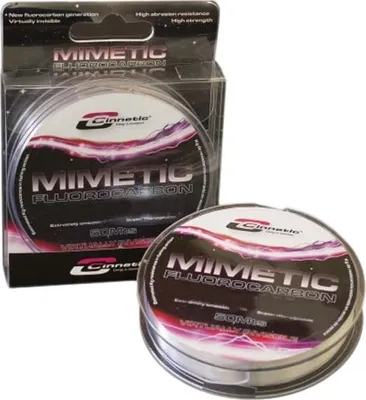 Immagine prodotto di Cinnetic Mimetic Flurocarbon 50 M Trasparente 0,380 mm Trasparente 0,380 mm