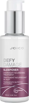 Produktbild von Joico Defy Damage Sleepover Overnight Nourishing Treatment Hydratationsmaske für die Nacht für sehr trockenes und geschädigtes Haar 100 ml