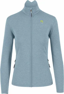 Immagine prodotto di Pile Karpos Pizzocco con zip integrale Blu XS Donna Blu XS