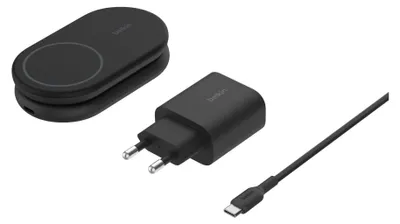 Zdjęcie produktu dla Belkin BoostCharge, Wewnętrzna, USB, Bezprzewodowe ładowanie, 1,5 m, Czarny