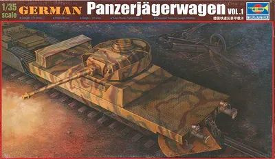 Zdjęcie produktu dla Trumpeter German Panzerjägerwagen 1:35, 00368