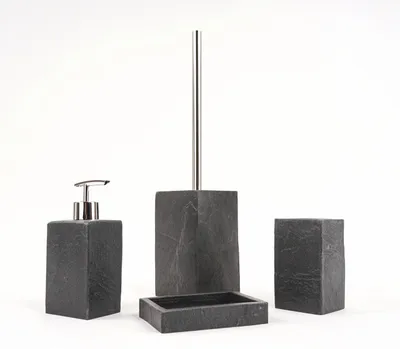 Produktbild von Badaccessoire-Set Schiefer ABS