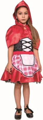 Produktbild von Halloween Rotkäppchen Kostüm 110/120 cm