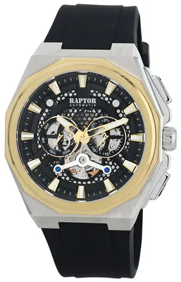 Produktbild von Herrenuhr Silikon mit Silikonarmband, AUTOMATIK, Datum- und Wochentagsanzeige