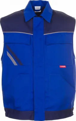Produktbild von Planam Weste Highline Gr. L kornblau/marine/zink