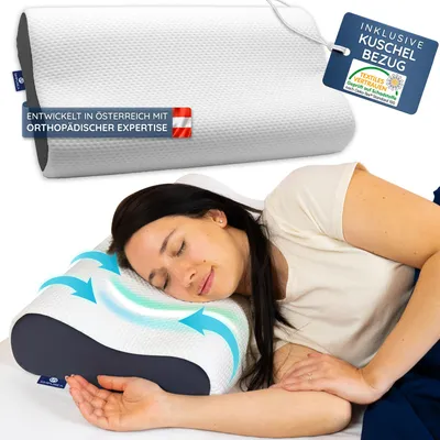 Produktbild von SIMPUREA® Orthopädisches Schlafkissen „Panda“