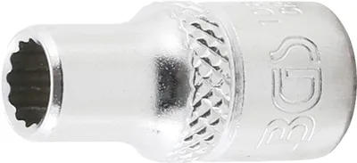 Produktbild von Steckschlüssel-Einsatz Zwölfkant | Antrieb Innenvierkant 6,3 mm (1/4") | SW 7/32"