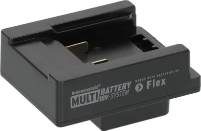Produktbild von Brennenstuhl Adapter Flex für LED Baustrahler im Multi Battery 18V System