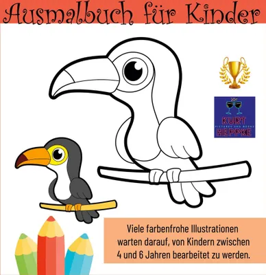 Produktbild von Ausmalbuch für Kinder