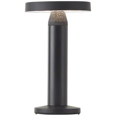 Obrázek produktu pro Venkovní stolní lampa - BRILLIANT - MAGUA - LED a solární - kov a plast - 5 W - černá
