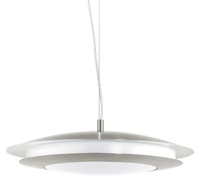 Produktbild von EGLO MONEVA-C, Nicht austauschbare(s) Leuchtmittel, 3400 lm, IP20, Nickel, Weiß