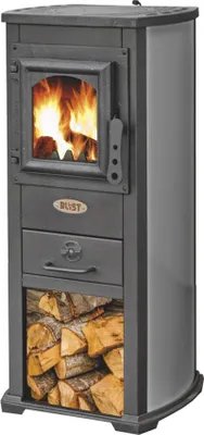 Obrázek produktu pro Krbová kamna BLIST Berna Lux, 6 kW, antracit