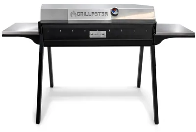 Produktbild von Mangal Altan 90 Schaschlikgrill 3mm Stahl mit Deckel Ablagen