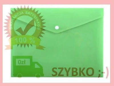 Immagine prodotto di Busta a scatto A4 PP-113 verde PENMATE