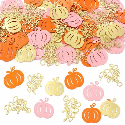 Herbstkonfetti 120 Stück, Papier, 10 x 10 x 1 cm