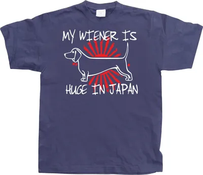 Produktbild von My Wiener Is Huge In Japan! - X-Large - Navy