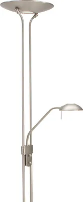 Produktbild von Steinhauer Mexlite, Gebürsteter Stahl, 2 Glühbirne(n), 29 W, LED, 23 W, 6 W