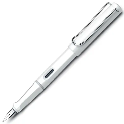 Produktbild von LAMY safari Patronenfüller weiß hochglänzend M (mittel)