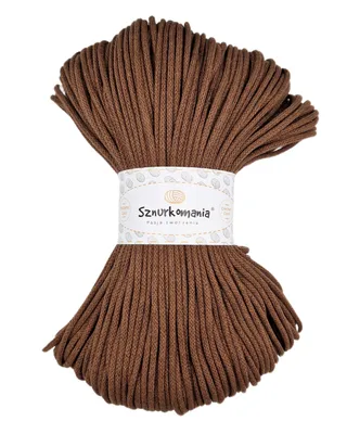 Obrázek produktu pro Bavlněná šňůra s jádrem 3 mm 100 m, příze na macramé, šňůra na macramé, háčkovaná šňůra, šňůra na macramé, přírodní příze, 3mm šňůra, pletená bavlněná šňůra