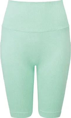 Image de TriDri - Short cycliste pour femmes RW8442 (M) (Vert menthe)