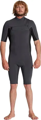 Produktbild von Billabong Absolute 2/2 Mm Kurzarm-neoprenanzug Mit Reißverschluss Auf Der Brust Schwarz S Schwarz S