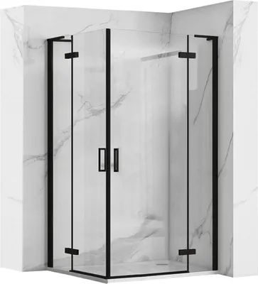 Produktbild von Rea Duschkabine Hugo 90X100 Black