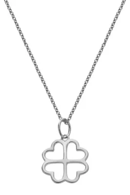 Produktbild von Silberkette Vierblä ttriges Kleeblatt Silver Whisper SWP010 ( Kette, Anhä nger)