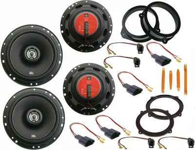 Produktbild von JBL Lautsprecher Set für Audi A3 8PA Bj 04-12 Tür vorn Seitenteil hinten Bügel