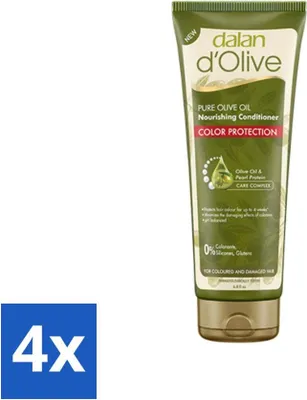 Produktbild von Dalan d'Olive - Conditioner - Farbschutz - 200 ml - Vorteilspack - 4 Stücke