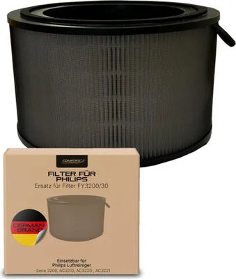 Produktbild von Comedes Ersatzfilter einsetzbar statt Philips FY3200/30 | HEPA & Aktivkohle passend für AC3210, AC3220 & AC3221 Luftreiniger