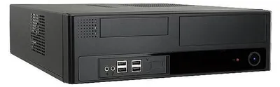 Produktbild von IN WIN BL641 Micro-ATX Gehäuse, 300 Watt Netzteil - schwarz