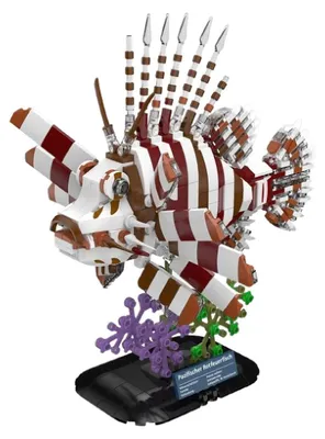 Immagine prodotto di Blue Brixx 108796 - Bluebrixx - Pesce leone rosso