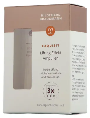 Zdjęcie produktu dla Hildegard Braukmann Exquisite Lifting Effect Ampułki 3x5ml
