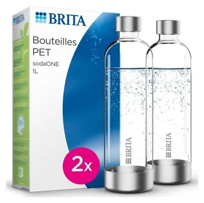 Obrázek produktu pro Balení 2 lahví BRITA PET - sodaONE - 1 litr