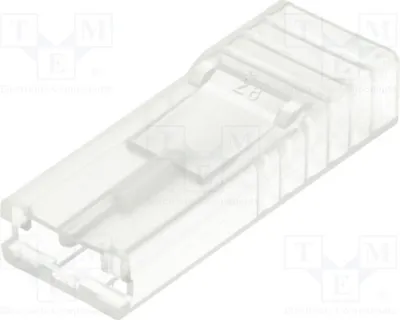 Zdjęcie produktu dla 20 osłon złączek dla złączek 6,3 mm (gniazdo), sposób montażu: 1, numer katalogowy: 735075, izolowane: nie