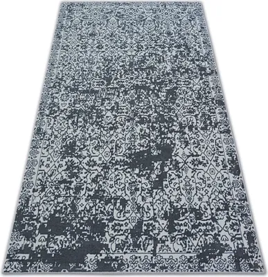 Produktbild von Teppich SENSE Micro 81260 VINTAGE weiß/anthrazit Grau 200x290 cm