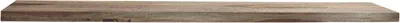 Produktbild von MASSIVMOEBEL24 Wandregal Sheesham 55x25x4  grau geölt NATURE GREY #062
