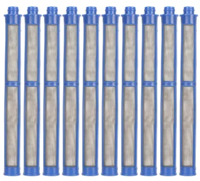 Produktbild von 10 Stück Airless-Spritzpistolenfilter, Aftermarket-Ersatz, hocheffizientes Farbzubehör, blau, 100 Mesh