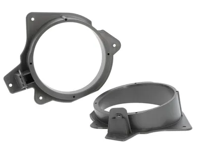 Produktbild von ACV 271040-07, Lautsprecher-Adapter, Peugeot 207 SW 05/2006 -06/2012 Peugeot 207 CC 04/2007 - 05/2015, Schwarz, Kunststoff, 165 mm