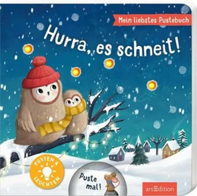 Produktbild von Mein liebstes Pustebuch - Hurra, es schneit!