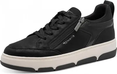 Produktbild von Tamaris sportlicher Schnürer Schwarz in Gr. 38