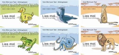 Produktbild von Lies mal - Hefte 1-6 (Auflage 2015) als Paket