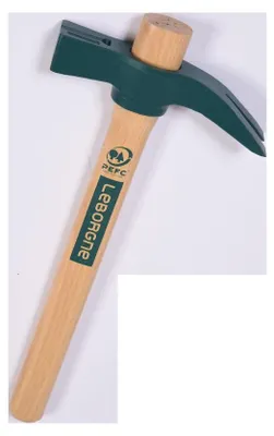 Image de Marteau de coffreur 700 g 37 cm - manche bois PEFC et tête acier forgé