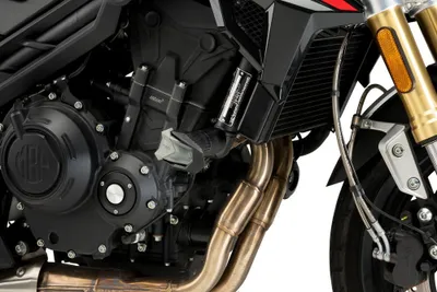 Zdjęcie produktu dla PUIG 21746N Crash pady R19 pasujące do KEEWAY M502N Czarny