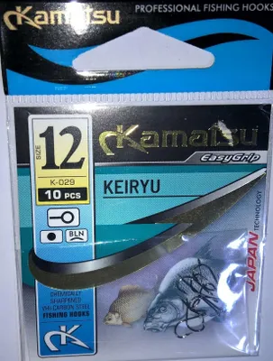 Produktbild von KAMATSU Keiryu K-029 Angelhaken Öse Größe 12