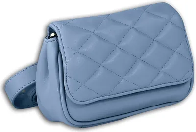 Produktbild von New Bags multifunktionale Bauchtasche gesteppt Handtasche blau Mädchen inkl. Feen-Anhänger D2OTD5025H