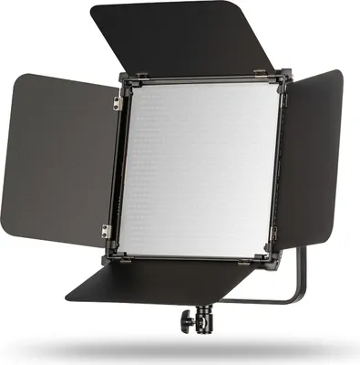 Produktbild von Walimex pro LED Niova 100-F Pro 100 W dvojfarebné plošné svetlo, stmievateľné video svetlo, štúdiové svetlo s mäkkým svetlom, fotografické svetlo s diaľkovým ovládaním (1023091)