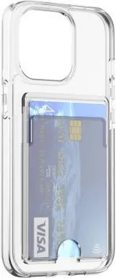 Produktbild von Bigben Connected COVCARDIP14P, iPhone 14 Pro, Transparent