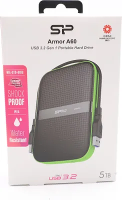 Immagine prodotto di Silicon Power Armor A60 - disco rigido - 5 TB - esterno (portatile)